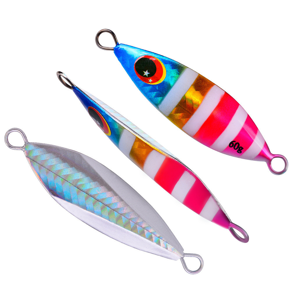 Fishing Lure Spoon - Señuelo de plantilla lenta de Metal,