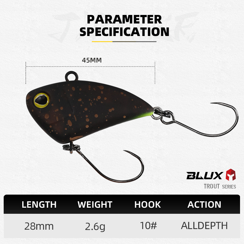 BLUX Tapdancer 28mm 2,6g Mini  - Fishing Lure Crankbait reseña y precio
