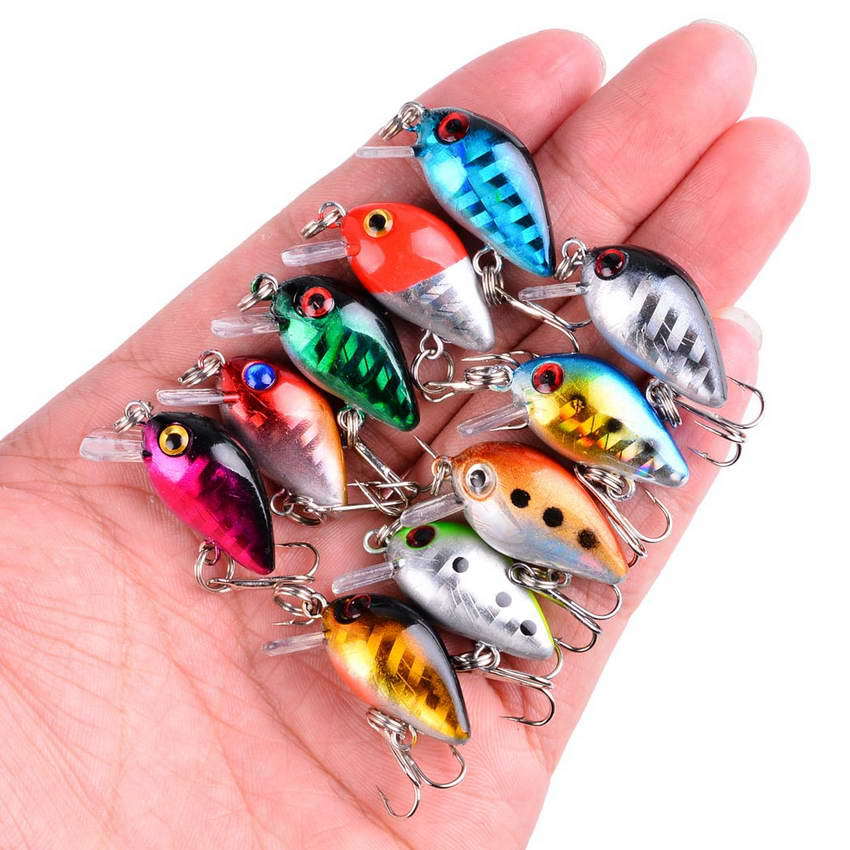 Señuelo de pesca pequeño pecec - Fishing Lure Crankbait reseña y precio