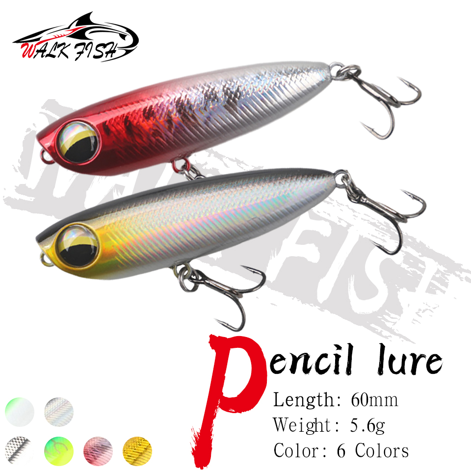 WALK FISH 1 unidad 6cm 5.6g Se - Fishing Lure Topwater reseña y precio